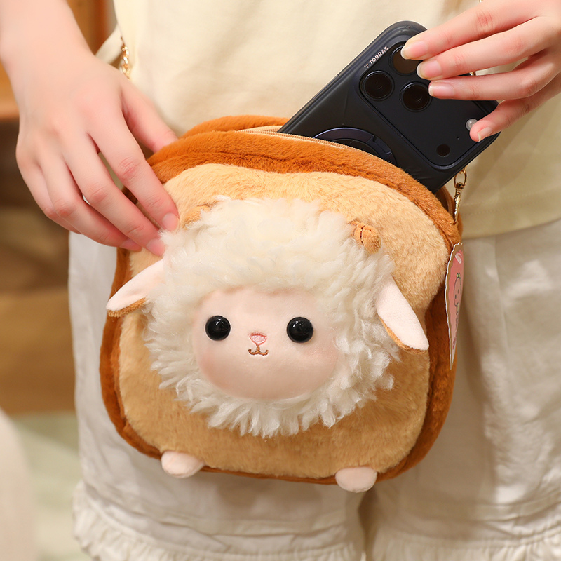Mini Backpack Purse - Bolsa de ombro macia e fofa