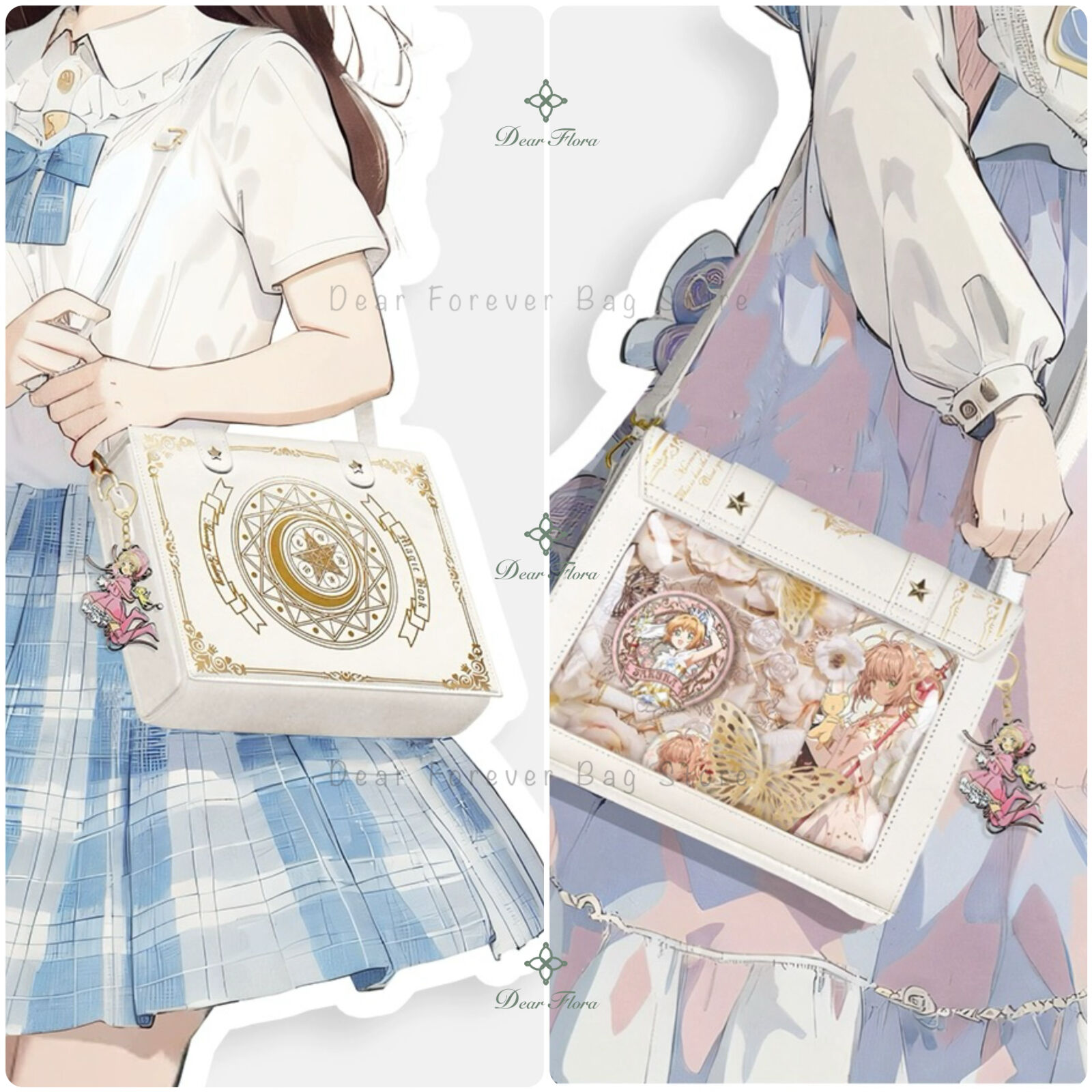 Y2k livro mágico lolita ita sa - Mini Backpack Purse avaliação e preço