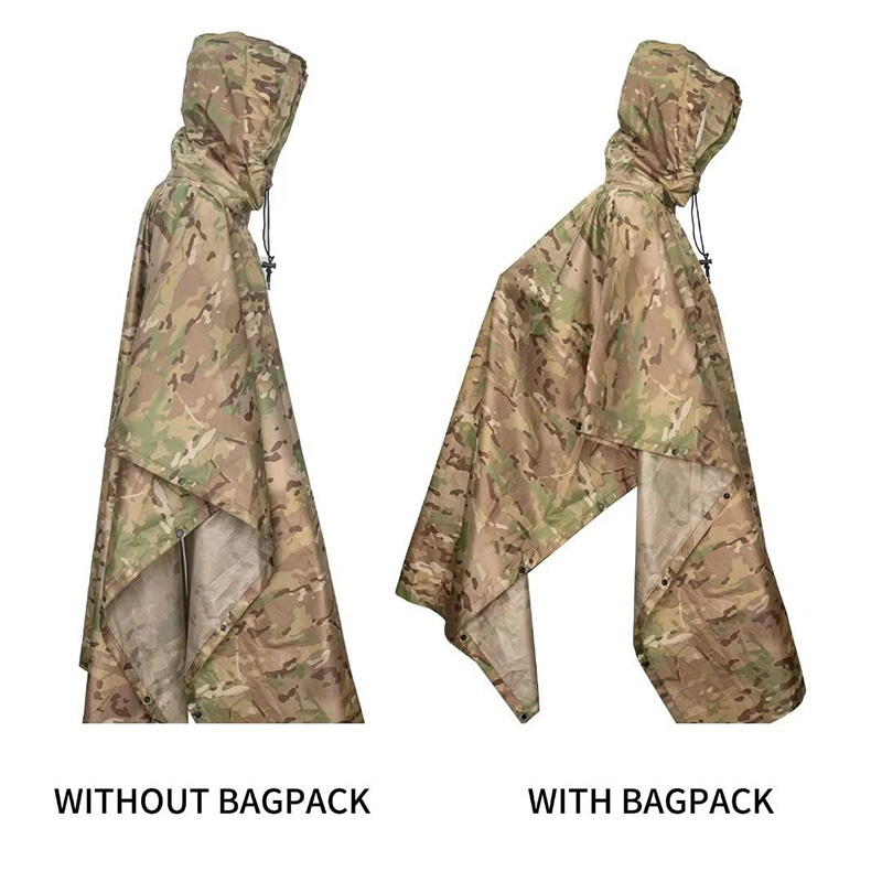 Capa de Chuva 3 em 1 com Capuz - Rain Cover Backpack avaliação e preço