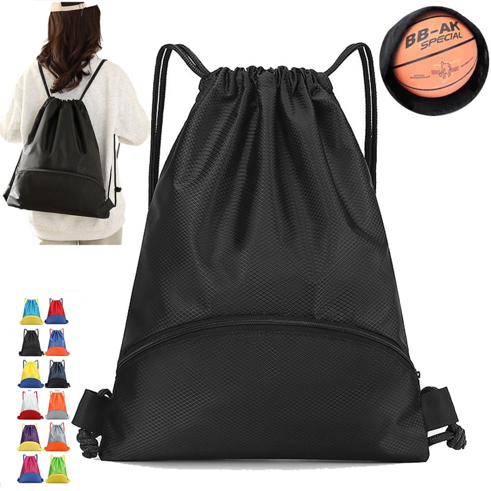 Bolsa Esportiva Dobrável de Gr - Drawstring Gym Bag avaliação e preço
